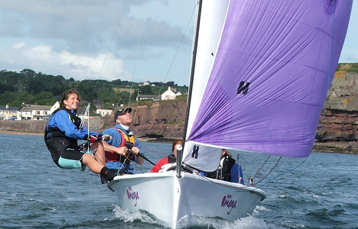 adult social sailing