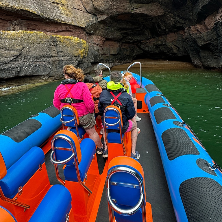 touring caves sea safari
