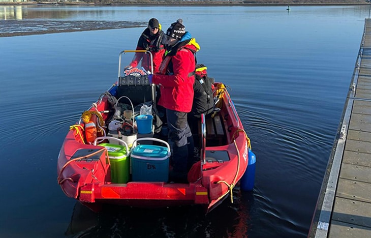 Marine Charter Survey boat